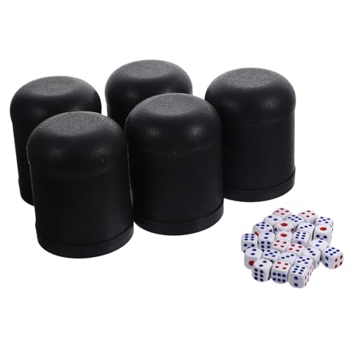 DRESSOOS 5 Sets Würfelbecher Shaker Cup Kleine Raten Spiel Werkzeug Kunststoff Shaker Spiel Cup Mini Shaker DRESSOOS 5 Sets Würfelbecher Shaker Cup Kleine Raten Spiel Werkzeug Kunststoff Shaker Spiel Cup Mini Shaker von DRESSOOS