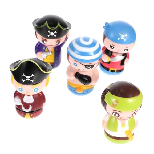 DRESSOOS 5 Stück Cartoon Pirat Fingerpuppen aus Flexiblem für Erwachsene Partys Geschichtenerzählen und Kreative Spielstunden DRESSOOS 5 Stück Cartoon Pirat Fingerpuppen aus Flexiblem für Erwachsene Partys Geschichtenerzählen und Kreative Spielstunden von DRESSOOS