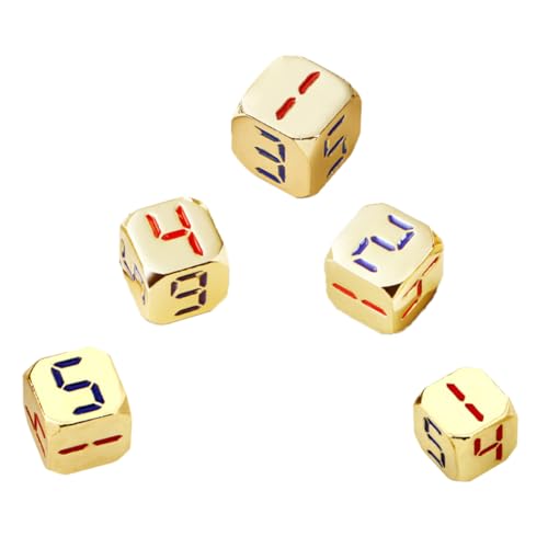DRESSOOS 5 Stück Goldene Zahlenwürfel Brettspielwürfel Partygeschenkwürfel Spielspielzeug Partyspielwürfel Zahlenwürfel Requisite 6 Seitige Würfel Tragbare Würfel Große Zahlenwürfel DRESSOOS 5 Stück Goldene Zahlenwürfel Brettspielwürfel Partygeschenkwürfel Spielspielzeug Partyspielwürfel Zahlenwürfel Requisite 6 Seitige Würfel Tragbare Würfel Große Zahlenwürfel von DRESSOOS