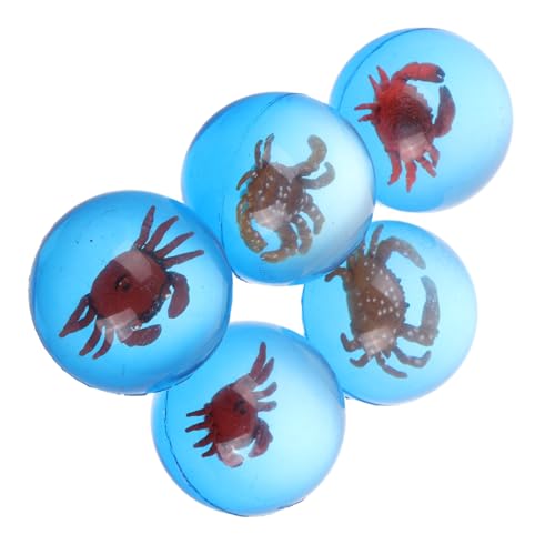 DRESSOOS 5 Stück Bälle für Jungen und Mädchen Partygeschenke für Karnevalspreise riesige Hüpfbälle für Jungen und Mädchen Spielzeug Wasserbälle Bälle gemischt für die Geburtstagsparty von DRESSOOS