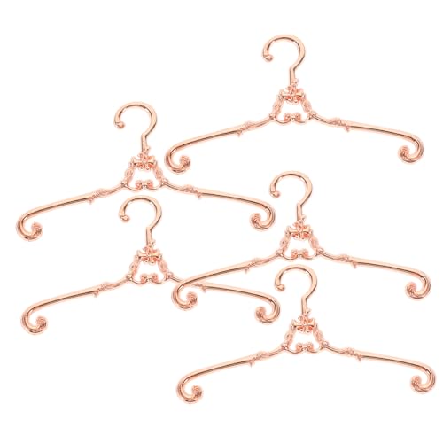 DRESSOOS 5 Stück Mini Kleiderbügel Puppengarderobe Kleiderbügel Puppenkleiderbügel Tiny House Kleiderbügel Puppenkleiderbügel Puppenmantel Kleiderbügel Lebensechte Kleine Kleiderbügel DRESSOOS 5 Stück Mini Kleiderbügel Puppengarderobe Kleiderbügel Puppenkleiderbügel Tiny House Kleiderbügel Puppenkleiderbügel Puppenmantel Kleiderbügel Lebensechte Kleine Kleiderbügel von DRESSOOS