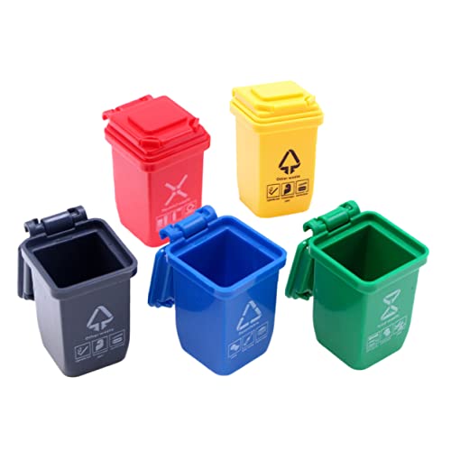 DRESSOOS 5 Stück Mini Mülleimer, Kleine Mülltonnen, Puppenhaus Miniatur Mülleimer, Mini Desktop Mülleimer, Miniatur Mülleimer Für Puppenhaus, Kleine Mülltonne, Puppenhaus Mülleimer, Mini DRESSOOS 5 Stück Mini Mülleimer, Kleine Mülltonnen, Puppenhaus Miniatur Mülleimer, Mini Desktop Mülleimer, Miniatur Mülleimer Für Puppenhaus, Kleine Mülltonne, Puppenhaus Mülleimer, Mini von DRESSOOS