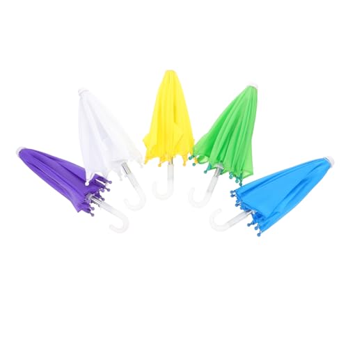 DRESSOOS 5 Stück Mini Spielzeug Regenschirm Für Kinder, Mini Modelle, Miniatur Regenschirm, Miniatur Szenenmodell, Puppenhaus Regenschirm, Puppenhaus Regenschirm, Miniatur, Mini DRESSOOS 5 Stück Mini Spielzeug Regenschirm Für Kinder, Mini Modelle, Miniatur Regenschirm, Miniatur Szenenmodell, Puppenhaus Regenschirm, Puppenhaus Regenschirm, Miniatur, Mini von DRESSOOS