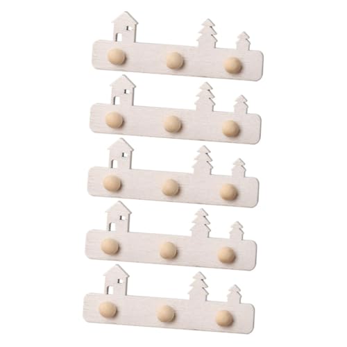 DRESSOOS 5 Stück Mini Wandhaken, Miniatur Haushaken, Mini Haken Für Puppenhaus, Puppenhaushaken, Mini Hängehaken, Miniatur Kleiderhaken, Mini Schmückhaken, Kleine Wandhaken, Winziger DRESSOOS 5 Stück Mini Wandhaken, Miniatur Haushaken, Mini Haken Für Puppenhaus, Puppenhaushaken, Mini Hängehaken, Miniatur Kleiderhaken, Mini Schmückhaken, Kleine Wandhaken, Winziger von DRESSOOS