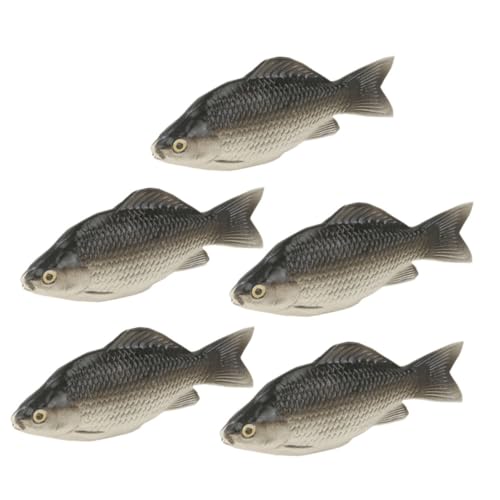 DRESSOOS 5 Stück Simulation Schaumfische, Desktop Fischdekoration, Fischfigur, Haushaltsaquarium, Künstliche Karpfen, Aquarium Fischdekor, Fischtank Zubehör, Schaumtiermodell, Kleine DRESSOOS 5 Stück Simulation Schaumfische, Desktop Fischdekoration, Fischfigur, Haushaltsaquarium, Künstliche Karpfen, Aquarium Fischdekor, Fischtank Zubehör, Schaumtiermodell, Kleine von DRESSOOS