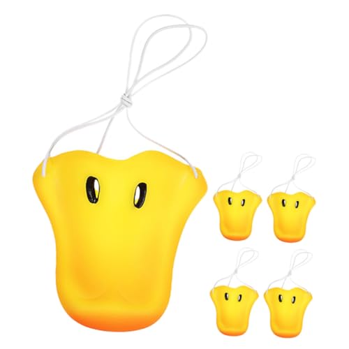 DRESSOOS 5 Stück Teiliges Entenschnabel Kostümzubehör für Leichte Entennasen Masken für Karneval Cosplay und Party Komfortabel und Vielseitig für Fasching und Theateraufführungen von DRESSOOS