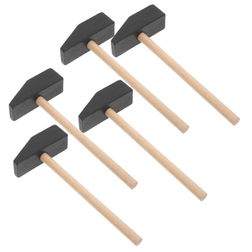 DRESSOOS 5 Stück Teiliges Mini Holzhammer für Massivem Holz Pädagogisches Feinmotorik und Hand Auge Koordination für Zuhause und Schule Robust und Sicher für Kreative Kinderentwicklung DRESSOOS 5 Stück Teiliges Mini Holzhammer für Massivem Holz Pädagogisches Feinmotorik und Hand Auge Koordination für Zuhause und Schule Robust und Sicher für Kreative Kinderentwicklung von DRESSOOS