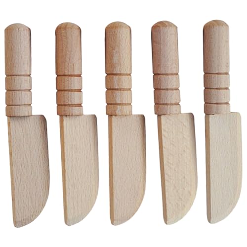 DRESSOOS 5 Teiliges Cutter Spielzeug Kit, Puppenhausteile, Holz DIY Cutter Spielzeug, Puppenhaus Cutter Zubehör, Kochsimulation, Lernspielzeug, Holzküchenspielzeug, Holzküchenschneider DRESSOOS 5 Teiliges Cutter Spielzeug Kit, Puppenhausteile, Holz DIY Cutter Spielzeug, Puppenhaus Cutter Zubehör, Kochsimulation, Lernspielzeug, Holzküchenspielzeug, Holzküchenschneider von DRESSOOS