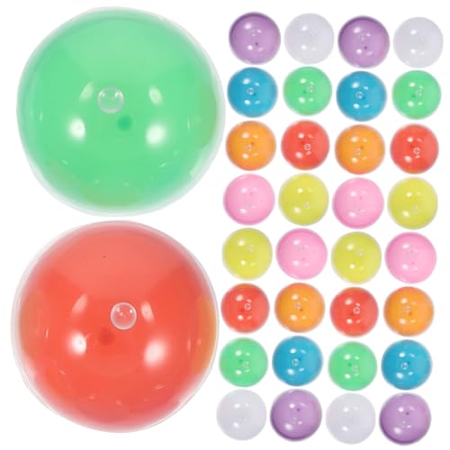 DRESSOOS 50 Stück Ballspielzeug, Plastikbälle, Farbige Bälle, Partyzubehör, Unterhaltungsbälle, Kleine Bälle, Pflückbälle, Party Aktivitäts Requisiten, Tombola Ziehbälle DRESSOOS 50 Stück Ballspielzeug, Plastikbälle, Farbige Bälle, Partyzubehör, Unterhaltungsbälle, Kleine Bälle, Pflückbälle, Party Aktivitäts Requisiten, Tombola Ziehbälle von DRESSOOS