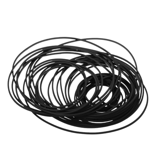 DRESSOOS 50 Stück Gürtel für Tonbandgeräte Gummiriemen für Kassettenrekorder Kassettengurte Riemen für Tonbandgeräte Blockflötengürtel Musik Mikrokassettenbänder Gummi-Kassettenriemen Black DRESSOOS 50 Stück Gürtel für Tonbandgeräte Gummiriemen für Kassettenrekorder Kassettengurte Riemen für Tonbandgeräte Blockflötengürtel Musik Mikrokassettenbänder Gummi-Kassettenriemen Black von DRESSOOS