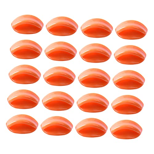 DRESSOOS 50 Stücke Harz Mund Ersatz Für Kinder Handwerk Spielzeug Handgemachte Ornamente Decor Kit DRESSOOS 50 Stücke Harz Mund Ersatz Für Kinder Handwerk Spielzeug Handgemachte Ornamente Decor Kit von DRESSOOS