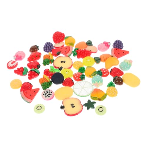 DRESSOOS 50 Stück Künstliche Früchte, Set Mit Mini Simulationsfrüchten, Kleine Früchte, Requisiten, Miniatur Fälschungsfrüchte, Mini Lebensechte Früchte, Modell, Simulierte Früchte, Mini DRESSOOS 50 Stück Künstliche Früchte, Set Mit Mini Simulationsfrüchten, Kleine Früchte, Requisiten, Miniatur Fälschungsfrüchte, Mini Lebensechte Früchte, Modell, Simulierte Früchte, Mini von DRESSOOS