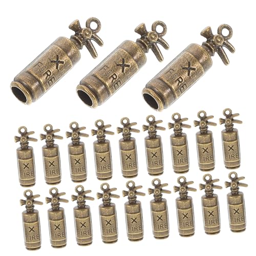 DRESSOOS 50 Stück Mini-feuerlöscher Aus Metall: Puppenhauszubehör Im Maßstab 1:12 Detailliertes Miniatur- Für Künstliche Lagerfeuer DRESSOOS 50 Stück Mini-feuerlöscher Aus Metall: Puppenhauszubehör Im Maßstab 1:12 Detailliertes Miniatur- Für Künstliche Lagerfeuer von DRESSOOS
