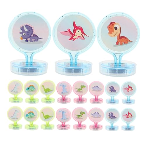 DRESSOOS Stempelset Für Jungen Und Mädchen Osterstempel Handstempel Für Kleinkinder Karnevalspreis-stempelset 50 Stück von DRESSOOS