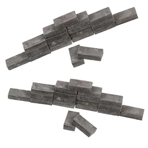 DRESSOOS 50 Stück Ziegelmodell Miniatur-Ziegelfiguren Sandtisch-Ziegel-Modelle Miniaturen zum Basteln Modelliermasse Miniaturziegel DIY-Layout-Ziegeldekore rechteckige Backsteinmodelle Ton DRESSOOS 50 Stück Ziegelmodell Miniatur-Ziegelfiguren Sandtisch-Ziegel-Modelle Miniaturen zum Basteln Modelliermasse Miniaturziegel DIY-Layout-Ziegeldekore rechteckige Backsteinmodelle Ton von DRESSOOS