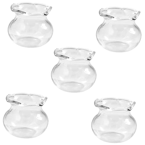 DRESSOOS 5Pcs Doll House Fish Tank House Toys Mikrofischschalen Fischschalen Miniaturzubehör Kinder Miniaturmodelle Desktop -Ornamente DIY Fisch Tanks Kinderkeden Kinderkeiten DRESSOOS 5Pcs Doll House Fish Tank House Toys Mikrofischschalen Fischschalen Miniaturzubehör Kinder Miniaturmodelle Desktop -Ornamente DIY Fisch Tanks Kinderkeden Kinderkeiten von DRESSOOS