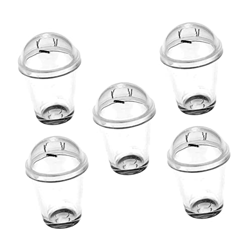 DRESSOOS 5St Cup-Modell spaß witzige Teetasse Becher mit Deckel und Strohhalm trinkbecher trinkglas Requisiten für Getränkebecher das kleinste der Welt DRESSOOS 5St Cup-Modell spaß witzige Teetasse Becher mit Deckel und Strohhalm trinkbecher trinkglas Requisiten für Getränkebecher das kleinste der Welt von DRESSOOS