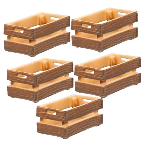 DRESSOOS 5St Puppenhaus Holzrahmen Miniature mikrolle Boxes die Box Feenhaus stollendose playmobilhaus Puppenhauskiste Puppenhaus-Miniatur Fotografie-Modellkiste Mini-Möbel Kistenspielzeug DRESSOOS 5St Puppenhaus Holzrahmen Miniature mikrolle Boxes die Box Feenhaus stollendose playmobilhaus Puppenhauskiste Puppenhaus-Miniatur Fotografie-Modellkiste Mini-Möbel Kistenspielzeug von DRESSOOS