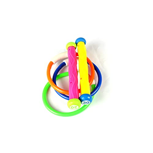 DRESSOOS 5er Set Bunte Tauchringe Und Tauchstangen Für Schwimmspielzeug Für Den Pool Ideales Wasserspielzeug Für Sommer Und Outdoor Aktivitäten Zufällige Farben Und Nummern DRESSOOS 5er Set Bunte Tauchringe Und Tauchstangen Für Schwimmspielzeug Für Den Pool Ideales Wasserspielzeug Für Sommer Und Outdoor Aktivitäten Zufällige Farben Und Nummern von DRESSOOS