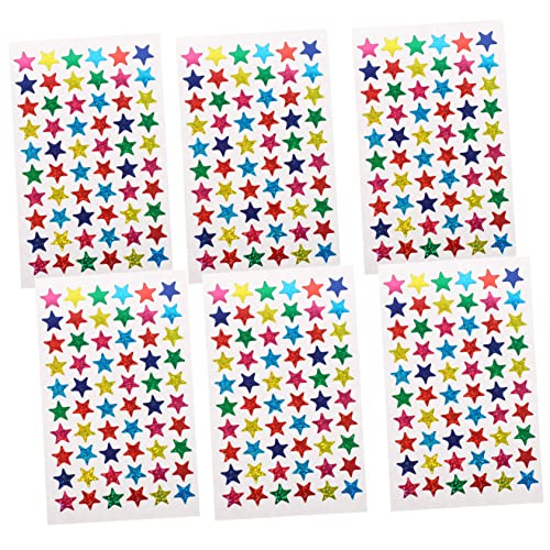 DRESSOOS 6 Bögen Pentagramm Aufkleber, Stern Aufkleber, Kindergarten Belohnungsaufkleber, Zarte Kinderaufkleber, Dekorative Aufkleber, Aufkleber Für Kinder, Lehrerbedarf, DIY Aufkleber, DRESSOOS 6 Bögen Pentagramm Aufkleber, Stern Aufkleber, Kindergarten Belohnungsaufkleber, Zarte Kinderaufkleber, Dekorative Aufkleber, Aufkleber Für Kinder, Lehrerbedarf, DIY Aufkleber, von DRESSOOS