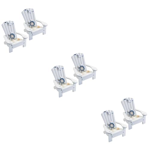 DRESSOOS 6 STK Mini-Strandkorb schreibtischregal ordnerregal bucheregale gartendekoration Cafe Decoration Liege nautischer Stuhl Küsten Mini-Stuhl Dolly- -Ornament Hausbedarf Kiefernholz DRESSOOS 6 STK Mini-Strandkorb schreibtischregal ordnerregal bucheregale gartendekoration Cafe Decoration Liege nautischer Stuhl Küsten Mini-Stuhl Dolly- -Ornament Hausbedarf Kiefernholz von DRESSOOS