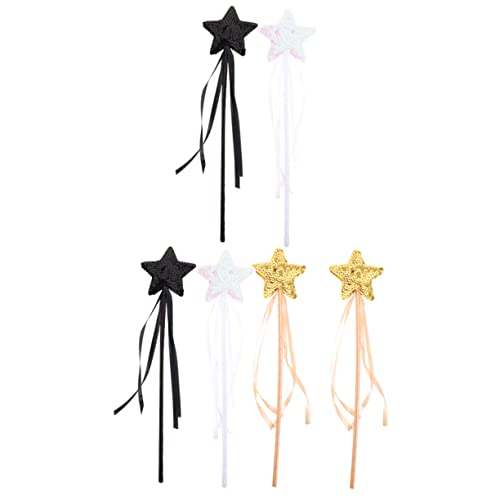 DRESSOOS 6 Stück Feenstäbe, Prinzessinnenstäbe, Feenstäbe, Leuchtstäbe, Feen Cosplay Stab, Kinderstab, Spielzeug, Partystäbe, Sternstäbe, Zauberstab Für Kinder, Zauberstäbe, DRESSOOS 6 Stück Feenstäbe, Prinzessinnenstäbe, Feenstäbe, Leuchtstäbe, Feen Cosplay Stab, Kinderstab, Spielzeug, Partystäbe, Sternstäbe, Zauberstab Für Kinder, Zauberstäbe, von DRESSOOS