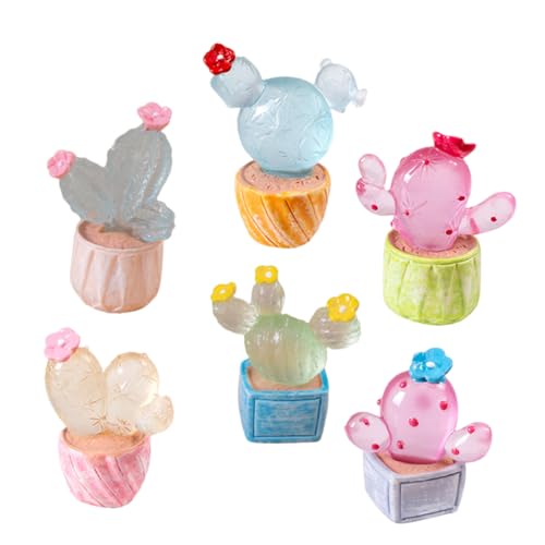 DRESSOOS 6stücke Teiliges Leuchtende Mini-Kaktus Figuren Kunstpflanzen Für Dekoration Für Schlafzimmer Und Puppenhäuser Bonsai- Sicherem Gefertigt DRESSOOS 6stücke Teiliges Leuchtende Mini-Kaktus Figuren Kunstpflanzen Für Dekoration Für Schlafzimmer Und Puppenhäuser Bonsai- Sicherem Gefertigt von DRESSOOS