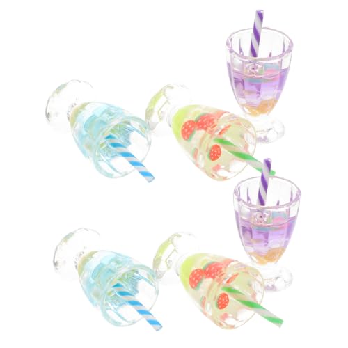 DRESSOOS 6 Stück Miniatur Spielzeug Zum Rollenspiel, Mini Eisbecher, Gefälschter Eisbecher, Ornament, Lebensmittel Requisiten, Miniatur Eisbecher, Eisbecher Modell, Wiederverwendbar DRESSOOS 6 Stück Miniatur Spielzeug Zum Rollenspiel, Mini Eisbecher, Gefälschter Eisbecher, Ornament, Lebensmittel Requisiten, Miniatur Eisbecher, Eisbecher Modell, Wiederverwendbar von DRESSOOS