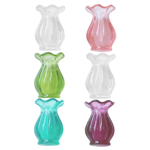 DRESSOOS 6 Stück Miniaturpflanzen Für Puppenhaus, Mini Verspflanzen, Puppenhausblumen Und Pflanzen, Puppenhausvase, Puppenhauszubehör, Hausdekorationen Für Zuhause, Minivase Mit Loch, DRESSOOS 6 Stück Miniaturpflanzen Für Puppenhaus, Mini Verspflanzen, Puppenhausblumen Und Pflanzen, Puppenhausvase, Puppenhauszubehör, Hausdekorationen Für Zuhause, Minivase Mit Loch, von DRESSOOS