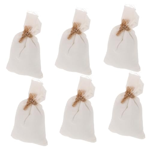 DRESSOOS 6pcs Mini-lebensmittelbeutel Puppenhaus-Dekorationen Baumwolle Miniatur-küchenzubehör Für Weihnachten Miniatur-spielsets DRESSOOS 6pcs Mini-lebensmittelbeutel Puppenhaus-Dekorationen Baumwolle Miniatur-küchenzubehör Für Weihnachten Miniatur-spielsets von DRESSOOS