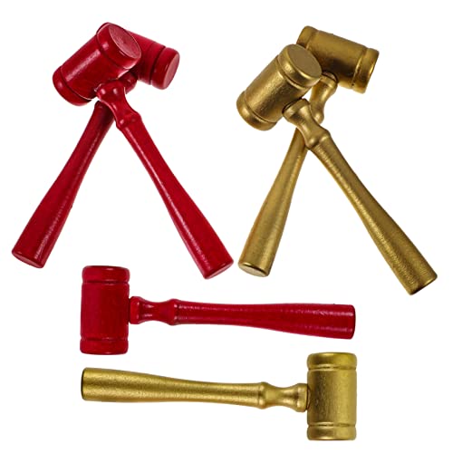 DRESSOOS 6 Stück Richterhammer, Spielzeughammer, Spielzeughammer Für Auktionen, Rollenspiele, Spielzeug, Anwaltsrequisiten, Richterhämmer, Spielzeug, Richterhammer, Kostüm, Holzspielzeug, DRESSOOS 6 Stück Richterhammer, Spielzeughammer, Spielzeughammer Für Auktionen, Rollenspiele, Spielzeug, Anwaltsrequisiten, Richterhämmer, Spielzeug, Richterhammer, Kostüm, Holzspielzeug, von DRESSOOS