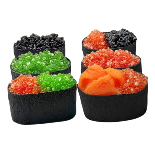 DRESSOOS Japanisches Sushi-Set 6-teilig Gefälschtes Sushi-Modell Für Restaurant- Foto-Requisiten DRESSOOS Japanisches Sushi-Set 6-teilig Gefälschtes Sushi-Modell Für Restaurant- Foto-Requisiten von DRESSOOS