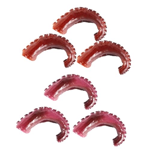DRESSOOS 6 Stück Simulierte Oktopus Klauen, Gefälschte Dekoration, Realistische Simulation Von Tentakeln, Gefälschte Spielzeuge, Künstliche Ornamente, Realistische Figur, von DRESSOOS