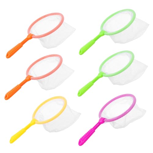 DRESSOOS 6 Stück Teiliges Badespielzeug Fischfangen mit Rutschfestem Griff Kreatives Lernspielzeug für Jungen und Mädchen Vielseitig als Badewannen und Outdoor Geeignet Zufällige Farbe von DRESSOOS