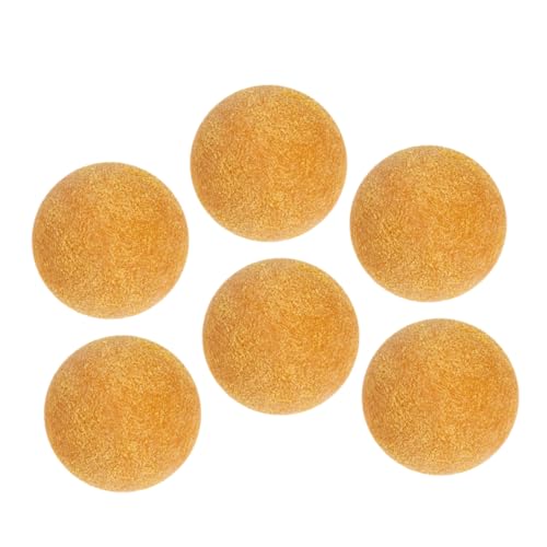 DRESSOOS 6 Stück Tischfußballmatten, Tischfußball, Tischfußballball, Tischfußball, Mini Tischfußball, Tischfußball Dekorationen, Mini Bälle, Mini Fußbälle, Tischfußball, Tischfußballball, von DRESSOOS