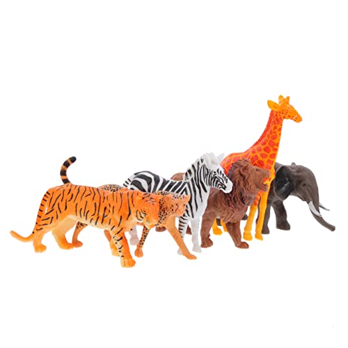 DRESSOOS 6Pcs Simulation Tiermodell Vinyl Tiermodell Tierspielzeug Für Kleinkinder Tiere Für Kinder Tierfiguren Tierstatue Kleine Tiere Wildtiere Tierkognitive Spielzeugtierfiguren DRESSOOS 6Pcs Simulation Tiermodell Vinyl Tiermodell Tierspielzeug Für Kleinkinder Tiere Für Kinder Tierfiguren Tierstatue Kleine Tiere Wildtiere Tierkognitive Spielzeugtierfiguren von DRESSOOS