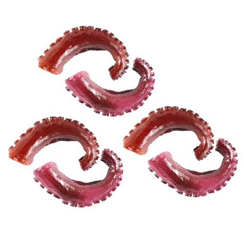 DRESSOOS 6St Simulierte Tintenfischklaue Tintenfischerkennungsmodell realistische Tintenfischmodelle Figur Modell Gefälschte Oktopus-Tentakel Tintenfischfiguren PVC DRESSOOS 6St Simulierte Tintenfischklaue Tintenfischerkennungsmodell realistische Tintenfischmodelle Figur Modell Gefälschte Oktopus-Tentakel Tintenfischfiguren PVC von DRESSOOS