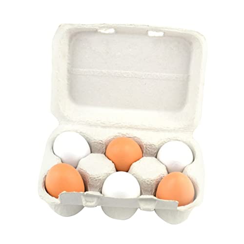 DRESSOOS 6er Set Ostereier Mit Verstecktem Eigelb Für Lernspielzeug Für Vorschulkinder Spaß Beim Rollenspiel Und Kreatives Mit Eiern DRESSOOS 6er Set Ostereier Mit Verstecktem Eigelb Für Lernspielzeug Für Vorschulkinder Spaß Beim Rollenspiel Und Kreatives Mit Eiern von DRESSOOS