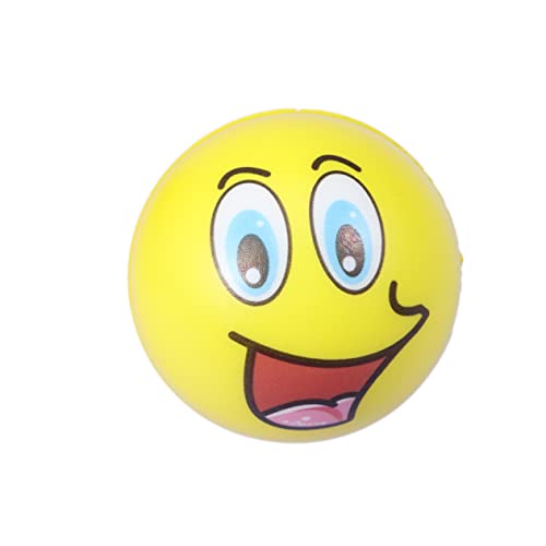 DRESSOOS 6st Ball Pu-schaumkugeln Anti-Stress-Spielzeug Anti-Stress-bälle Kugeln Quetschen Relief-Spielzeug Taschengeldspielzeug Spielzeuge Kind Lächelndes Gesicht Kugel Quetschen von DRESSOOS