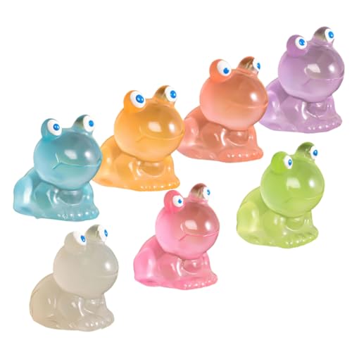 DRESSOOS 7 Stück Frosch Aus Kunstharz, Bürodekoration, Lustige Heimdekoration, Frosch Schreibtischdekoration, Kleine Bürodekoration, Froschfigur, Dekoration, Froschstatuen Für Zuhause, DRESSOOS 7 Stück Frosch Aus Kunstharz, Bürodekoration, Lustige Heimdekoration, Frosch Schreibtischdekoration, Kleine Bürodekoration, Froschfigur, Dekoration, Froschstatuen Für Zuhause, von DRESSOOS