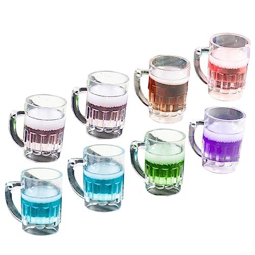 DRESSOOS 8 Stück DIY Anhänger, Zum Aufhängen, Basteln, Anhänger, Bierbecher, Anhänger, Armbandanhänger, Zum Aufhängen, Basteln, Anhänger Für Die Schmuckherstellung, von DRESSOOS