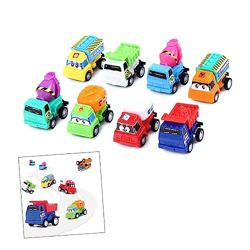DRESSOOS Mini Auto Modelle Rückzieh Spielzeugset Für Kombination Aus Verschiedenen Designs Pädagogisches Für Jungen Und ädchen Ab 3 Jahren von DRESSOOS