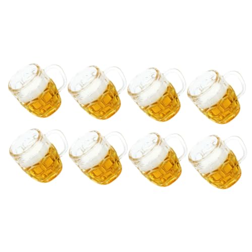 DRESSOOS 8 Stück Simulationsbier, Winzige Bierkrüge Aus Kunstharz, Szene Schmückt Mini Foto Requisiten, Kleine Hausornamente, Kleine Bierbecher, Dekorative Miniaturbecher, DRESSOOS 8 Stück Simulationsbier, Winzige Bierkrüge Aus Kunstharz, Szene Schmückt Mini Foto Requisiten, Kleine Hausornamente, Kleine Bierbecher, Dekorative Miniaturbecher, von DRESSOOS