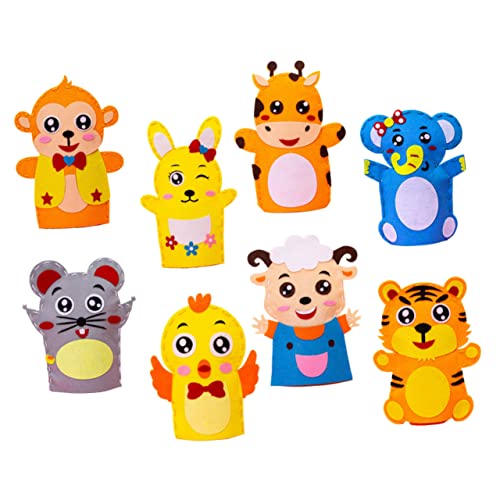 DRESSOOS Niedliches Handgefertigtes Puppenmaterial-Set 8-teilig Vliesstoff-webset Lernspielzeug Für Kleinkinder Sichere Spielzeit DRESSOOS Niedliches Handgefertigtes Puppenmaterial-Set 8-teilig Vliesstoff-webset Lernspielzeug Für Kleinkinder Sichere Spielzeit von DRESSOOS