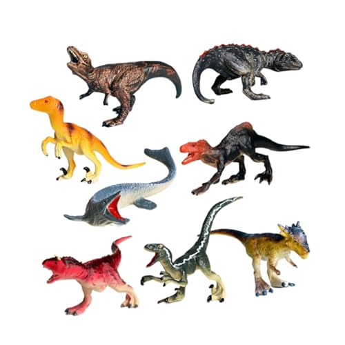 DRESSOOS 8 Teiliges Set Künstlicher Dinosaurier Modelle Realistische Tierfiguren Aus Für Ideales Für Zuhause Und Kindergarten Dinosaurier Lernspielzeug DRESSOOS 8 Teiliges Set Künstlicher Dinosaurier Modelle Realistische Tierfiguren Aus Für Ideales Für Zuhause Und Kindergarten Dinosaurier Lernspielzeug von DRESSOOS