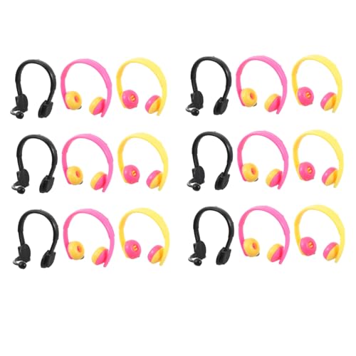 DRESSOOS 80 Stück Teiliges Mini Sonnenbrillen und Kopfhörer Mix Realistische Mini-Headset-deko für Puppen Leicht Modisch für DIY und Puppenzubehör Bunte Farbauswahl DRESSOOS 80 Stück Teiliges Mini Sonnenbrillen und Kopfhörer Mix Realistische Mini-Headset-deko für Puppen Leicht Modisch für DIY und Puppenzubehör Bunte Farbauswahl von DRESSOOS