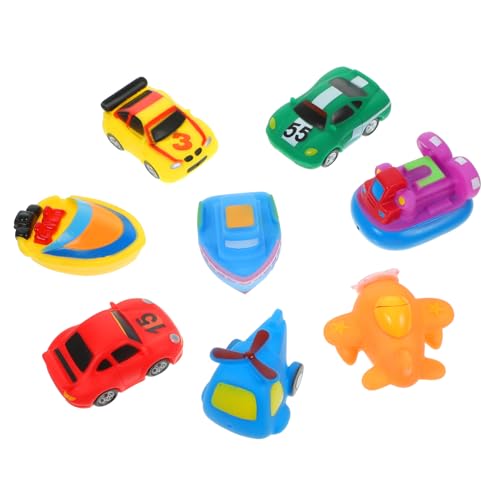 DRESSOOS 8stücke Teiliges Fahrzeug Badewannenspielzeug Für Kleinkinder Spritzendes Badespielzeug Mit Geräusch Schwimmende Figuren Für Junge Mädchen Für Badewanne Planschen DRESSOOS 8stücke Teiliges Fahrzeug Badewannenspielzeug Für Kleinkinder Spritzendes Badespielzeug Mit Geräusch Schwimmende Figuren Für Junge Mädchen Für Badewanne Planschen von DRESSOOS