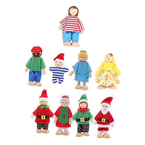 DRESSOOS 9 Teiliges Puppenset Für Erwachsene, Rollenspielspielzeug, Puppen Für Babys, Kinderspielpuppen, Handpuppen, Kleinkindpuppen, Weihnachtsspielzeug, Spielhauspuppen, Puppen Für DRESSOOS 9 Teiliges Puppenset Für Erwachsene, Rollenspielspielzeug, Puppen Für Babys, Kinderspielpuppen, Handpuppen, Kleinkindpuppen, Weihnachtsspielzeug, Spielhauspuppen, Puppen Für von DRESSOOS