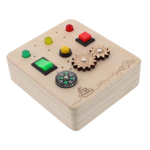 DRESSOOS Ampel Beschäftigungsbrett, Lernspielzeug Für Kinder, Lernspielzeug, Kleinkindspielzeug, Lehrgerät, Holz Beschäftigungsbrett, Holz Beschäftigungsbrett Mit Licht, Kinderspielzeug, DRESSOOS Ampel Beschäftigungsbrett, Lernspielzeug Für Kinder, Lernspielzeug, Kleinkindspielzeug, Lehrgerät, Holz Beschäftigungsbrett, Holz Beschäftigungsbrett Mit Licht, Kinderspielzeug, von DRESSOOS