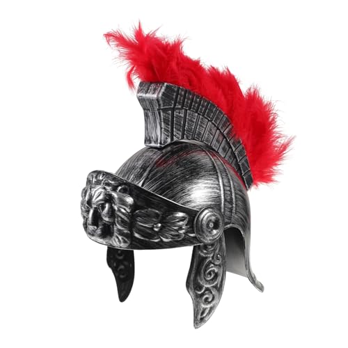 DRESSOOS Antiker Römischer Kriegerhut, Soldat Performance Hut, Cosplay Helm, Cosplay Hut, Römischer Soldatenhelm, Soldatenkostüm Für Erwachsene, Soldatenhut, Party Requisite, Performance von DRESSOOS